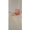 Świeca zapachowa w szkle 270 g INSPIRED ROSE wieko
