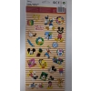 NAKLEJKI ARKUSZ x 2 MICKEY MOUSE OK 50 NAKLEJEK 15