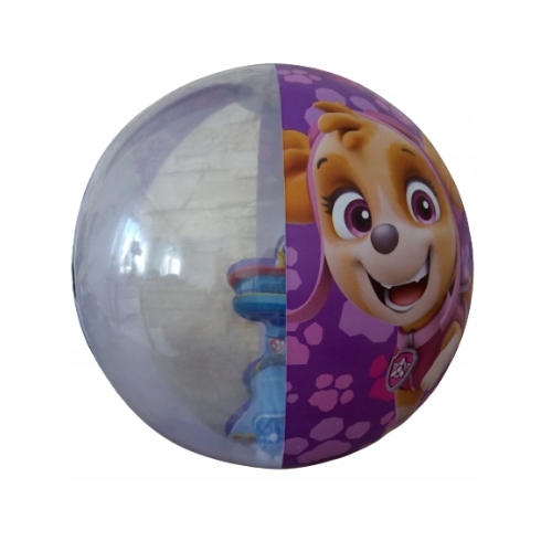 Piłka plażowa dmuchana wzór PAW PATROL SKYE 3D
