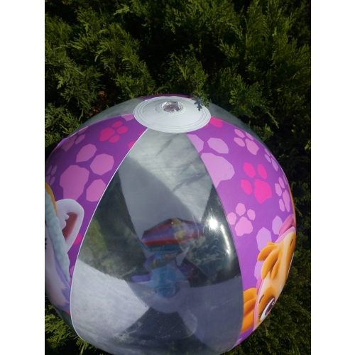 Piłka plażowa dmuchana wzór PAW PATROL SKYE 3D