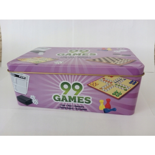 ZESTAW GIER W PUSZCE 99 w 1 CHIŃCZYK WARCABY KOŚCI