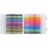 DŁUGOPISY ŻELOWE KOLOROWE BROKAT PASTEL NEON METALICZNE BOX 48 SZTUK AVEC
