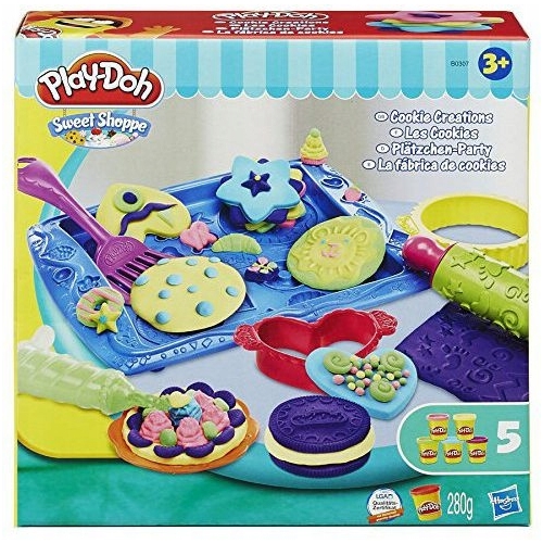 Ciastolina PlayDoh PLAY-DOH cookies słodkie ciasteczka Hasbro 5 TUB B0307