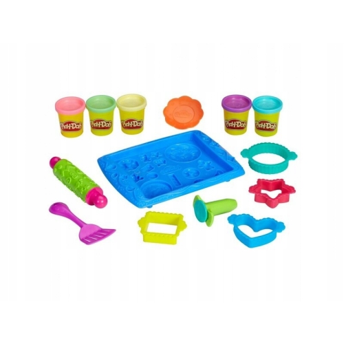 Ciastolina PlayDoh PLAY-DOH cookies słodkie ciasteczka Hasbro 5 TUB B0307