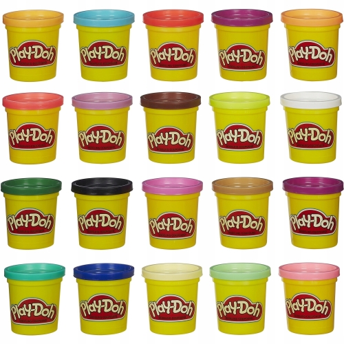 Ciastolina PlayDoh PLAY-DOH cookies słodkie ciasteczka Hasbro 5 TUB B0307