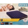 MATERAC WELUROWY DWUOSOBOWY DUŻY MOCNY 191x137x25 CM + POMPKA INTEX 64758