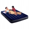 MATERAC WELUROWY DWUOSOBOWY DUŻY MOCNY 191x137x25 CM + POMPKA INTEX 64758
