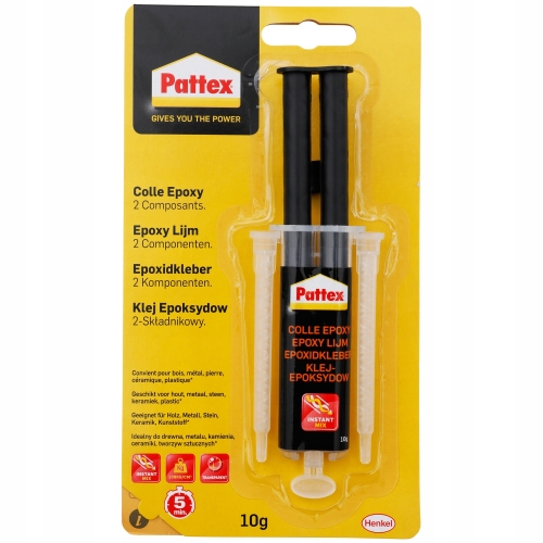 Klej epoksydowy 2-składnikowy Pattex 10 g mocny
