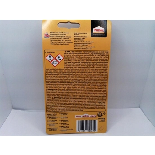 Klej epoksydowy 2-składnikowy Pattex 10 g mocny