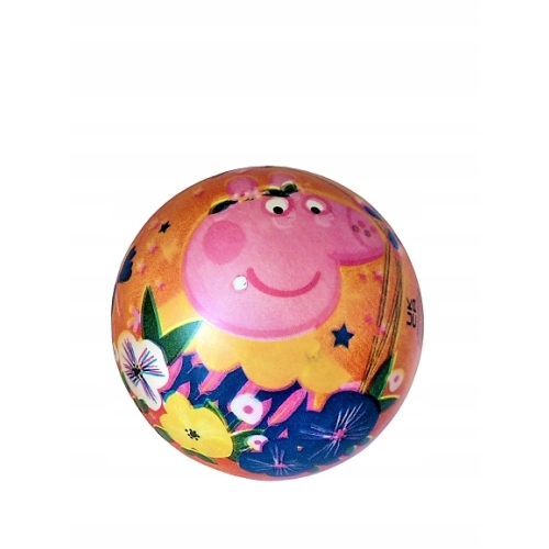 Piłka gumowa dmuchana John 13 cm ŚWINKA PEPPA