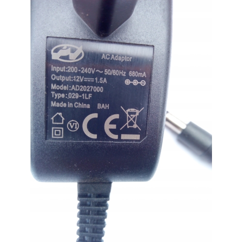 ZASILACZ NISKONAPIĘCIOWY MODEL AP2027000 MOCNY