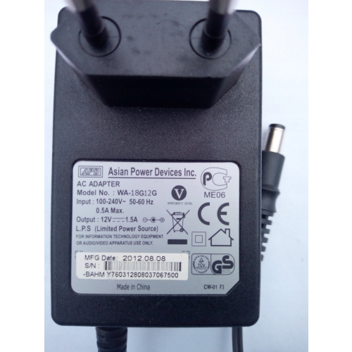ZASILACZ NISKONAPIĘCIOWY MODEL WA-18G126 12V MOCNY