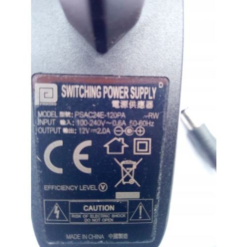 ZASILACZ NISKONAPIĘCIOWY MODEL PSAL24E120PA 12V