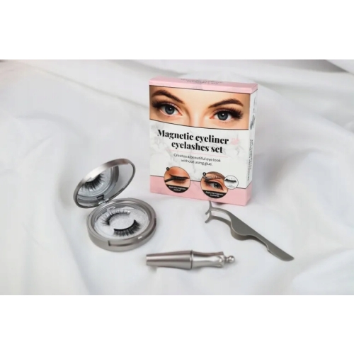 RZĘSY MAGNETYCZNE EYELINER + PĘSETA ZESTAW