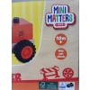 Samochód drewniany Mini Matters walec drogowy