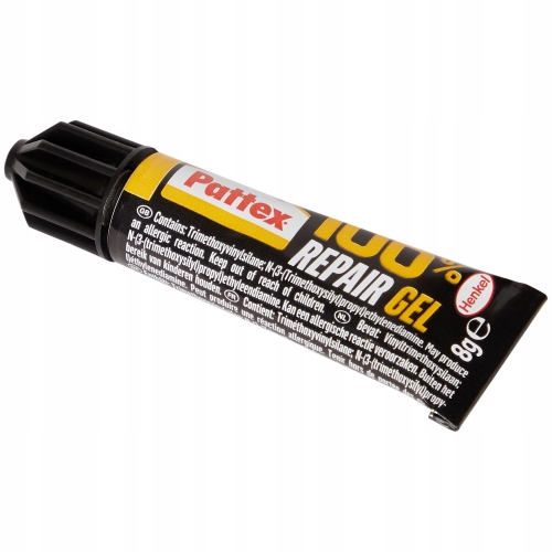 Klej naprawczy w żelu 100% do wszystkiego Pattex 8 gramów super mocny Gel