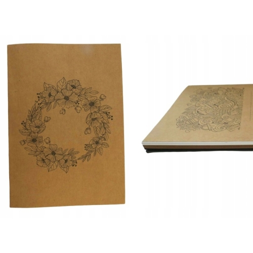Blok do malowania akwareli Creative Artist A4 20 x CZARNE KARTKI 300GSM