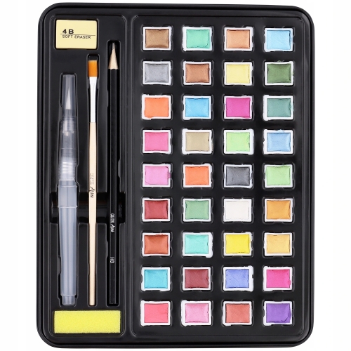 Blok do malowania akwareli Creative Artist A4 20 x CZARNE KARTKI 300GSM