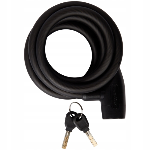 Zabezpieczenie zapięcie rowerowe linka Walfort SRE