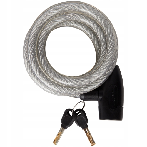 Zabezpieczenie zapięcie rowerowe linka Walfort SRE