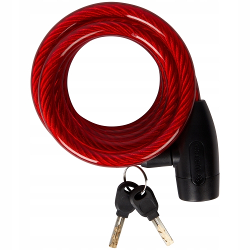 Zabezpieczenie zapięcie rowerowe linka Walfort SRE