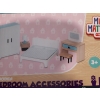 MEBELKI DO DOMKU DLA LALEK SYPIALNIA BEDROOM akcesoria MINI MATTERS