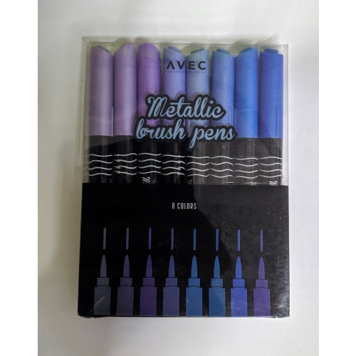 FLAMASTRY PISAKI AKWARELOWE BRUSH PENS 4 szt 785