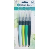 FLAMASTRY PISAKI AKWARELOWE BRUSH PENS 4 szt 754
