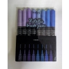 FLAMASTRY PISAKI AKWARELOWE BRUSH PENS 4 szt 754