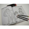 KOLOROWANKA DISNEY MEGA COLOR FROZEN II z naklejkami Olaf Elza Anna Sveen
