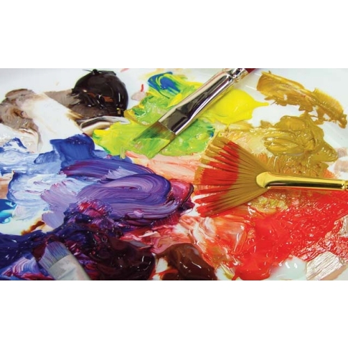 Farby akrylowe zestaw paleta AVEC 24 x 22 ml kolor