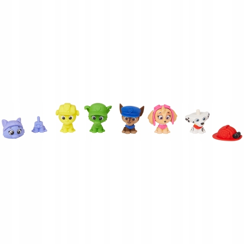 Zapachowe Gumowe puzzle 3D Psi Patrol 6 figurek