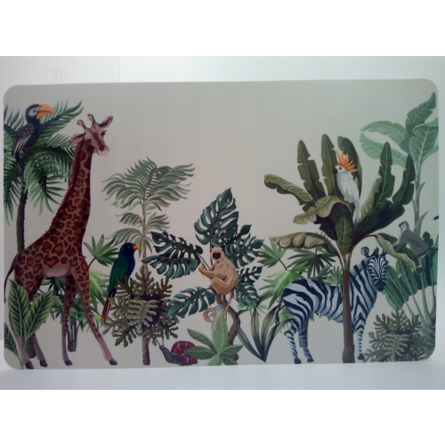 Mata stołowa podkładka pod talerze 4 sztuki Afryka