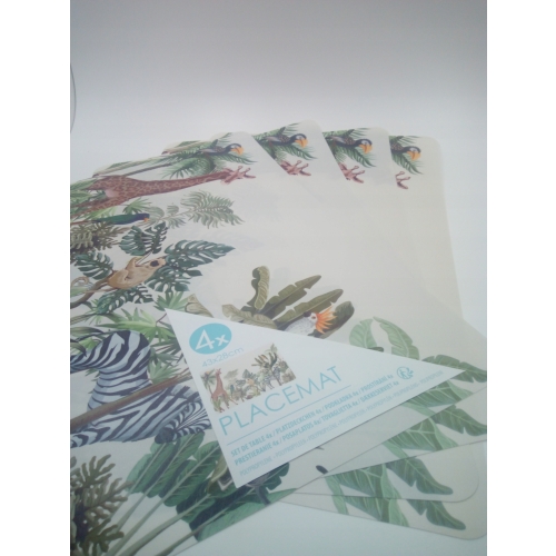 Mata stołowa podkładka pod talerze 4 sztuki Afryka