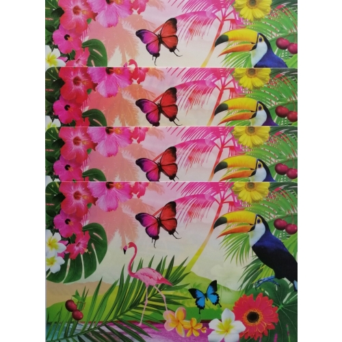 Mata stołowa podkładka pod talerze 4 sztuki Afryka