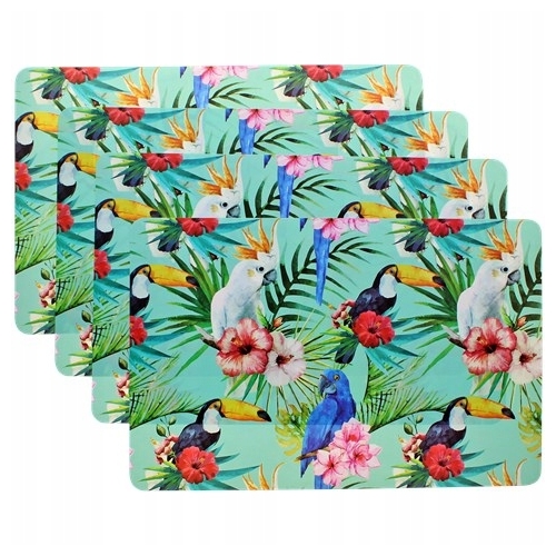 Mata stołowa podkładka pod talerze 4 sztuki Afryka