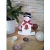 Figurka bożonarodzeniowa Renifer z dzwonkiem 17 cm