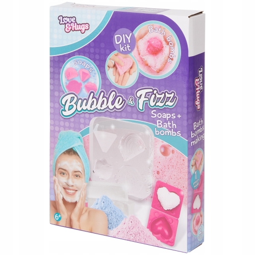 Zestaw DIY Bubble&Fizz mydło kula do kąpieli