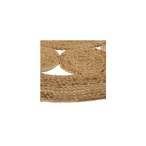 DYWAN Z JUTY OKRĄGŁY 90 CM SKANDYNAWSKI STYL 797