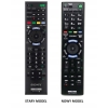 Pilot SONY RM-ED032 ORYGINALNY DO WIELU MODELI TV WYSOKA JAKOŚĆ NOWY CZARNY