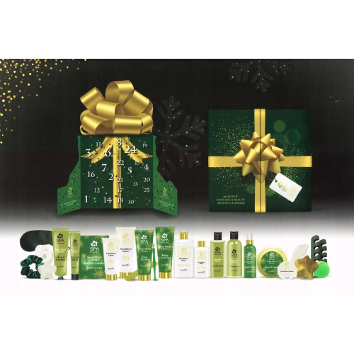 KALENDARZ ADWENTOWY EXCLUSIVES 24 X KOSMETYKI SPA
