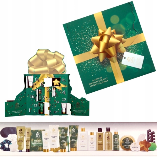 KALENDARZ ADWENTOWY EXCLUSIVES 24 X KOSMETYKI SPA