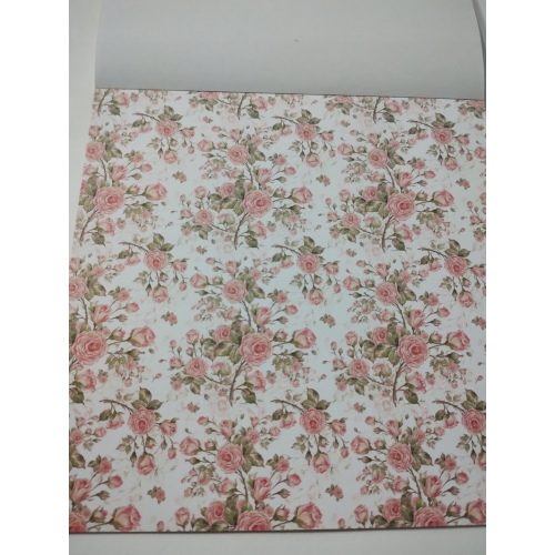 Papier do rękodzieła Craft 50 arkuszy Rose Garden