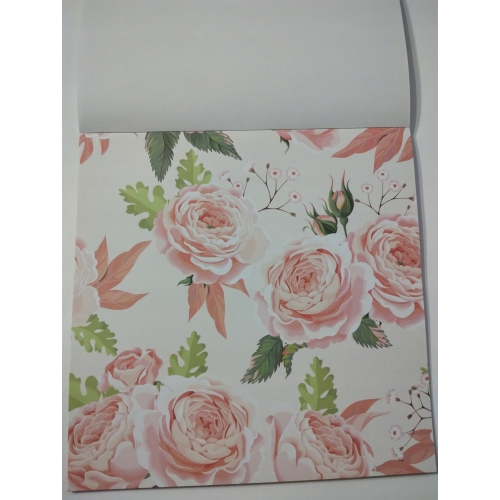 Papier do rękodzieła Craft 50 arkuszy Rose Garden