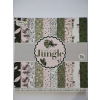 Papier do rękodzieła Craft 50 arkuszy Green Jungle