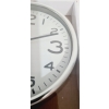 WALL CLOCK STUDIO HOME ZEGAR ŚCIENNY 19 cm SILVER