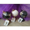 GLOBUS DEKORACYJNY 9,5 x 8,5 x 14,5 cm BLACK GOLD