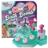 Zestaw do tworzenia 10 kul kąpielowych Bath Bomb 4 kolory forma serce łyżka