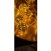 LAMPKI LED BOMBKI NA BATERIE GIRLANDA MIEDZIANE