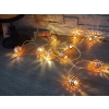 LAMPKI LED BOMBKI NA BATERIE GIRLANDA MIEDZIANE
